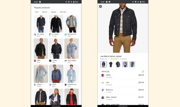 ファッションECサイトの味方になるか？ 人気商品の一覧を専用ブロックでGoogleモバイル検索に掲載 海外SEO情報ブログ