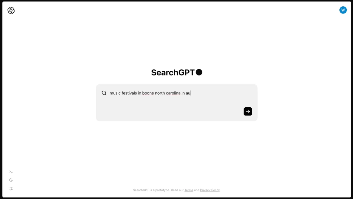 SearchGPT